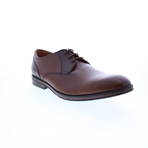 Clarks Citi Stride Lace 26153371 Mens Brown Wide Oxfords Plain Toe Shoes