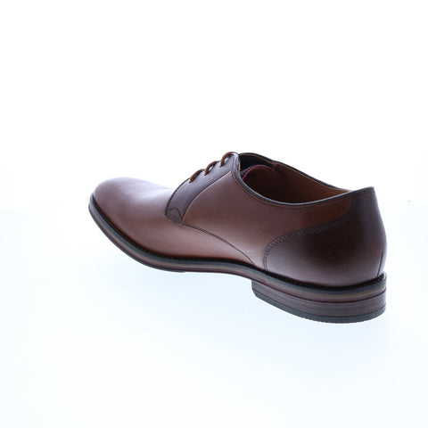 Clarks Citi Stride Lace 26153371 Mens Brown Wide Oxfords Plain Toe Shoes