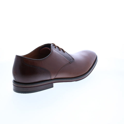Clarks Citi Stride Lace 26153371 Mens Brown Wide Oxfords Plain Toe Shoes