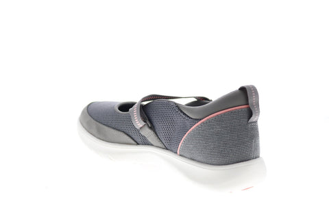 Clarks Adella Lily 26153434 Womens Gray Narrow Mesh Loafer Flats Shoes