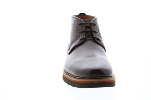 Clarks Bayhill Mid 26153521 Mens Brown Leather Chukkas Boots Boots 