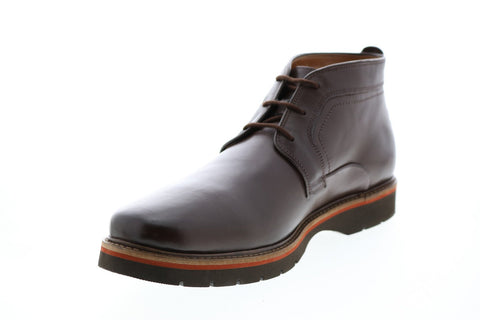 Clarks Bayhill Mid 26153521 Mens Brown Leather Chukkas Boots Boots 
