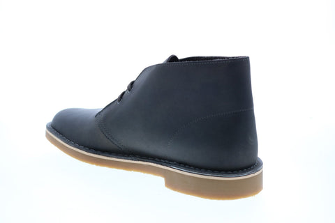 Clarks Bushacre 3 26153530 Mens Gray Leather Lace Up Chukkas Boots