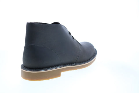 Clarks Bushacre 3 26153530 Mens Gray Leather Lace Up Chukkas Boots