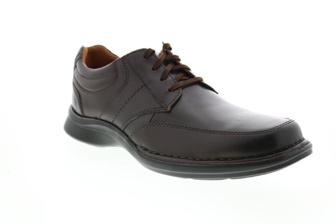 Clarks Kempton Lace 26154390 Mens Brown Plain Toe Oxfords & Lace Ups Shoes 