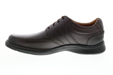 Clarks Kempton Lace 26154390 Mens Brown Plain Toe Oxfords & Lace Ups Shoes 