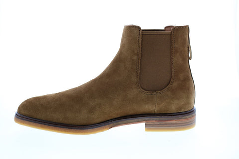 Clarks Clarkdale Gobi 26154616 Mens Brown Nubuck Slip On Chelsea Boots