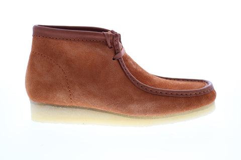 Clarks Wallabee Boot 26154818 Mens Brown Suede Lace Up Chukkas Boots