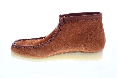 Clarks Wallabee Boot 26154818 Mens Brown Suede Lace Up Chukkas Boots