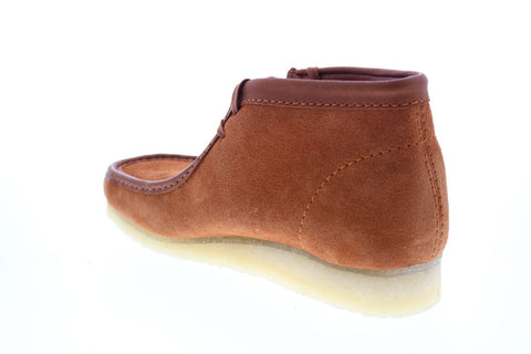 Clarks Wallabee Boot 26154818 Mens Brown Suede Lace Up Chukkas Boots