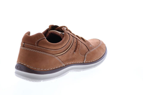 Clarks Rockton Lace 26155034 Mens Brown Nubuck Lifestyle Sneakers Shoes 