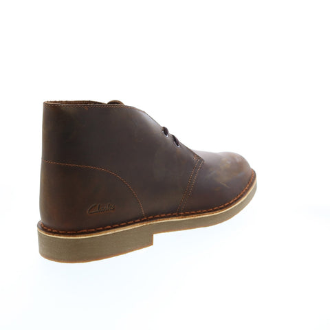 Clarks Desert Boot 2 26155498 Mens Brown Leather Lace Up Desert Boots