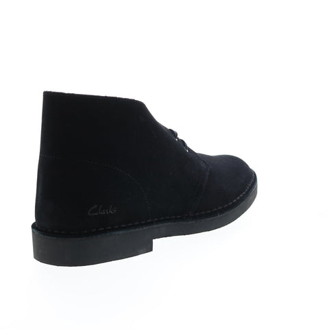 Clarks Desert Boot 2 26155499 Mens Black Suede Lace Up Desert Boots