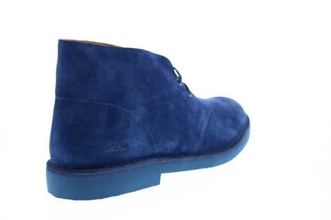 Clarks Desert Boot 2 26155511 Mens Blue Suede Chukkas Boots
