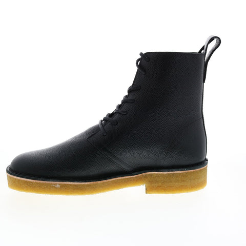 Clarks Desert Mali 2 26155678 Mens Black Leather Casual Dress Boots