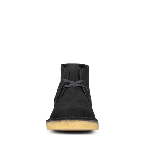 Clarks Desert Boot 221 26155855 Mens Black Suede Lace Up Chukkas Boots