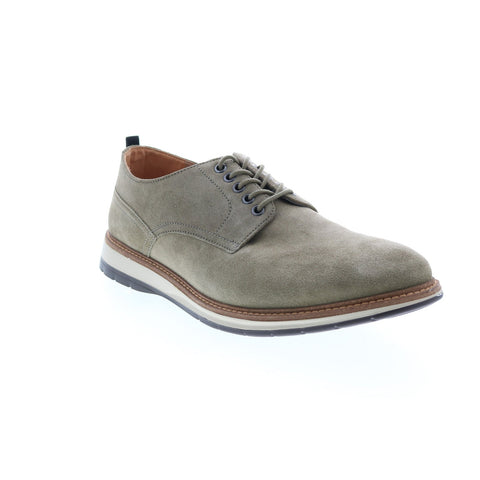 Clarks Chantry Walk 26156346 Mens Green Suede Oxfords & Lace Ups Plain Toe Shoes