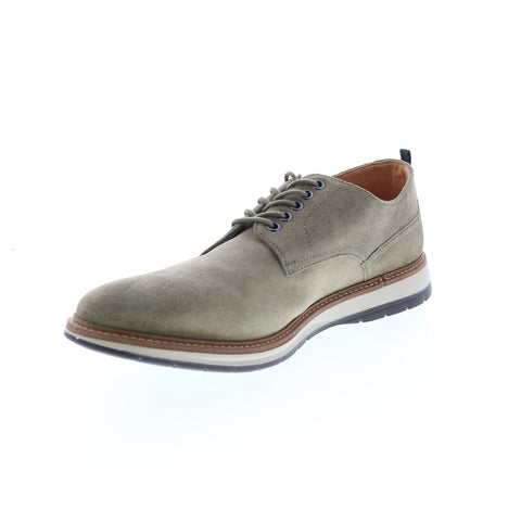 Clarks Chantry Walk 26156346 Mens Green Suede Oxfords & Lace Ups Plain Toe Shoes