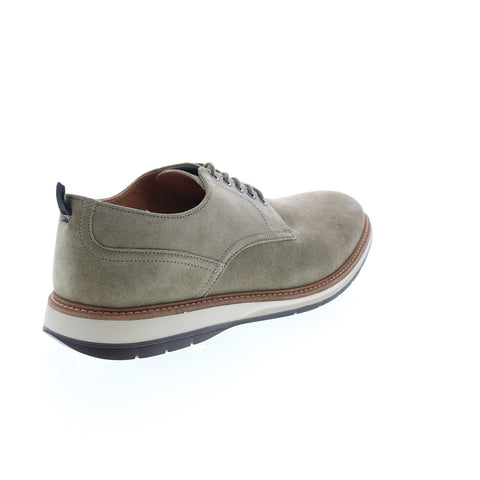Clarks Chantry Walk 26156346 Mens Green Suede Oxfords & Lace Ups Plain Toe Shoes