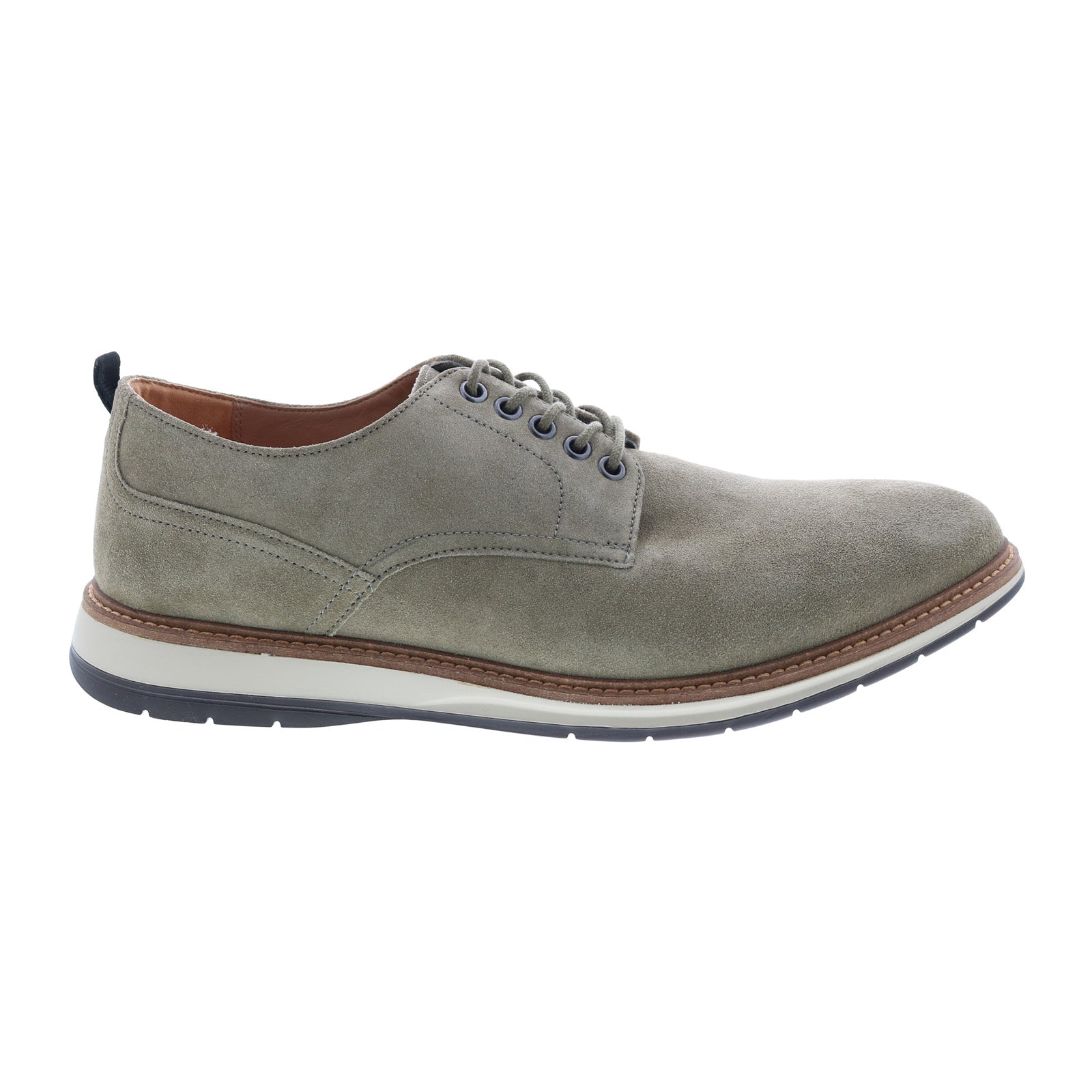 Clarks Chantry Walk 26156346 Mens Green Suede Oxfords & Lace  display picture 2