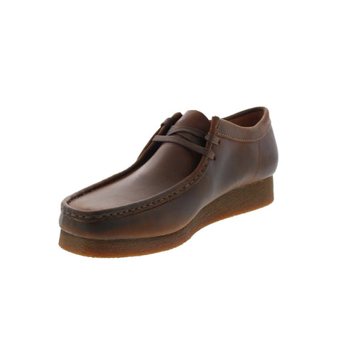 Clarks Wallabee 2 26158272 Mens Brown Leather Lace Up Chukkas Boots