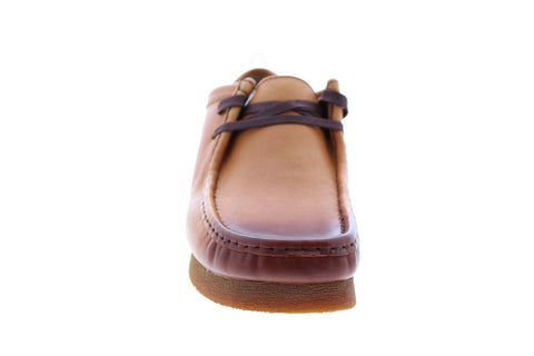 Clarks Wallabee 2 26158274 Mens Brown Leather Lace Up Chukkas Boots