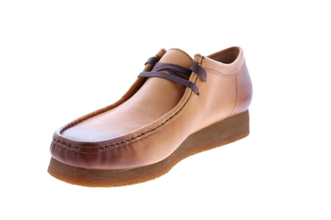 Clarks Wallabee 2 26158274 Mens Brown Leather Lace Up Chukkas Boots