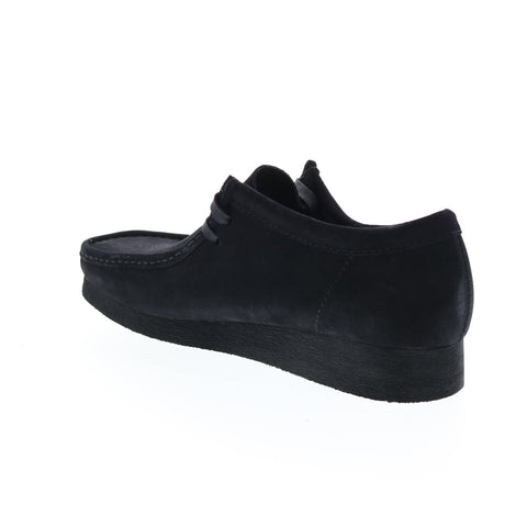 Clarks Wallabee 2 26158276 Mens Black Suede Lace Up Chukkas Boots