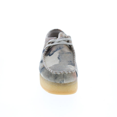 Clarks Wallacraft Lo 26158632 Womens Brown Suede Lace Up Chukkas Boots