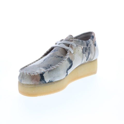 Clarks Wallacraft Lo 26158632 Womens Brown Suede Lace Up Chukkas Boots