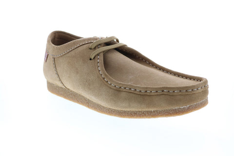 Clarks Shacre 26159434 Mens Brown Suede Oxfords & Lace Ups Plain Toe Shoes