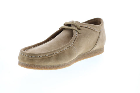 Clarks Shacre 26159434 Mens Brown Suede Oxfords & Lace Ups Plain Toe Shoes