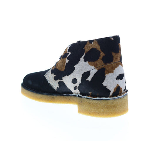 Clarks Desert Boot 221 26161098 Womens Black Suede Desert Boots 