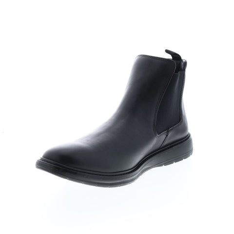 Clarks Chantry Top 26161205 Mens Black Leather Slip On Chelsea Boots