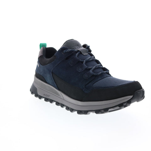 Clarks ATL Trek Lo GTX 26161208 Mens Blue Suede Lace Up Athletic Hiking Shoes
