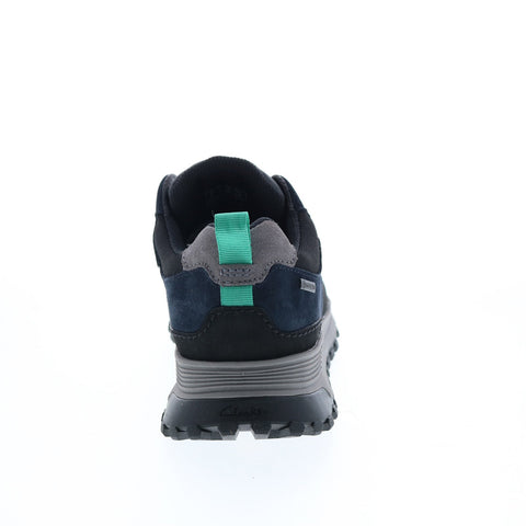 Clarks ATL Trek Lo GTX 26161208 Mens Blue Suede Lace Up Athletic Hiking Shoes