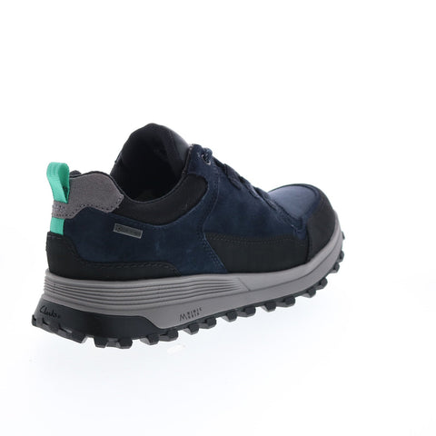 Clarks ATL Trek Lo GTX 26161208 Mens Blue Suede Lace Up Athletic Hiking Shoes