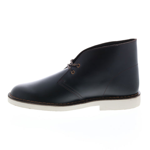 Clarks Desert Boot 2 26161345 Mens Brown Wide Leather Lace Up Desert Boots