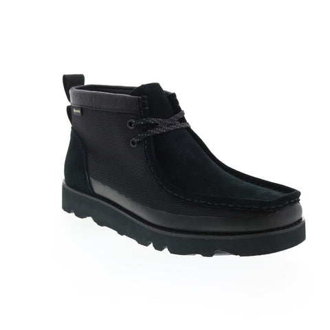Clarks Wallabee 2.0 Gore-Tex GTX 26161434 Mens Black Suede Chukkas