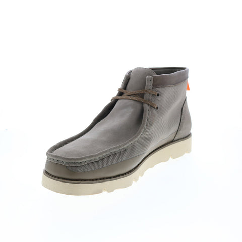 Clarks Wallabee 2.0 GTX 26161437 Mens Gray Suede Lace Up Chukkas Boots