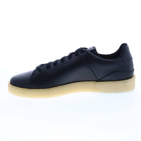 Chaussures Oxford Clarks Pour Garçons - Cuir Noir - Modèle Lorcam Loop Y - Taille 37 EU - Talon 3.5 Cm
