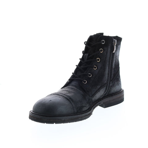 Clarks Clarkdale West 26162393 Mens Black Suede Lace Up Casual Dress Boots