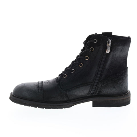 Clarks Clarkdale West 26162393 Mens Black Suede Lace Up Casual Dress Boots