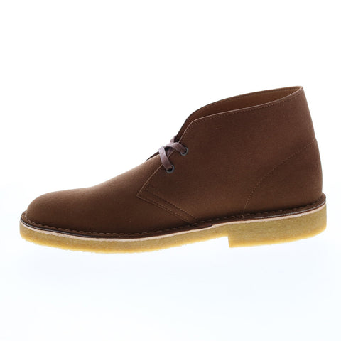 Clarks Desert Boot 26162423 Mens Brown Suede Lace Up Desert Boots