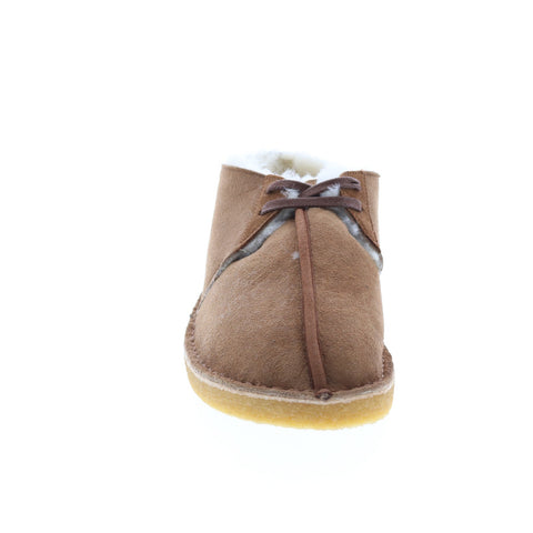 Clarks Desert Trek 26162551 Womens Brown Leather Lace Up Chukkas Boots