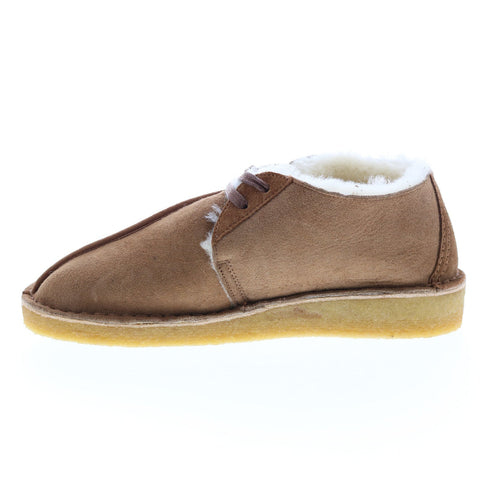 Clarks Desert Trek 26162551 Womens Brown Leather Lace Up Chukkas Boots