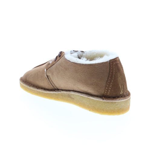 Clarks Desert Trek 26162551 Womens Brown Leather Lace Up Chukkas Boots