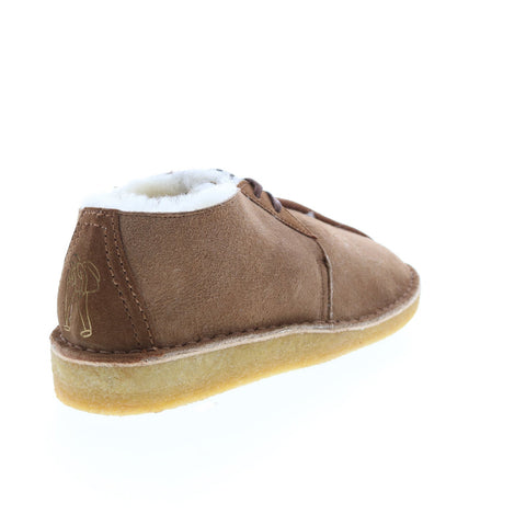 Clarks Desert Trek 26162551 Womens Brown Leather Lace Up Chukkas Boots