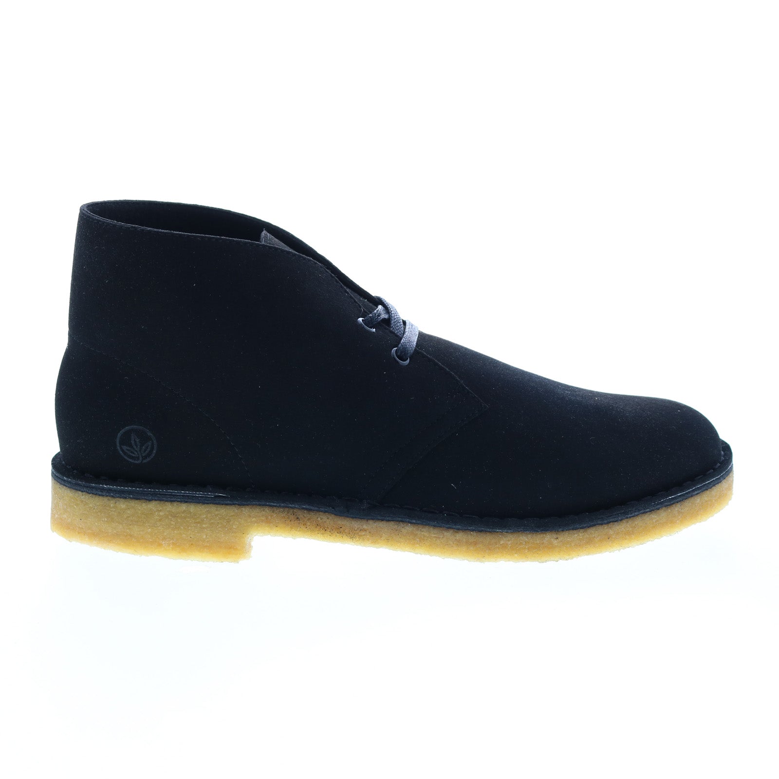 Clarks Mens Black Suede Desert Boots Chukka Ankle Lace Up Minimalist Size 13 Mens Desert Boot Evo Black Suede Chukka | Clarks main image 4