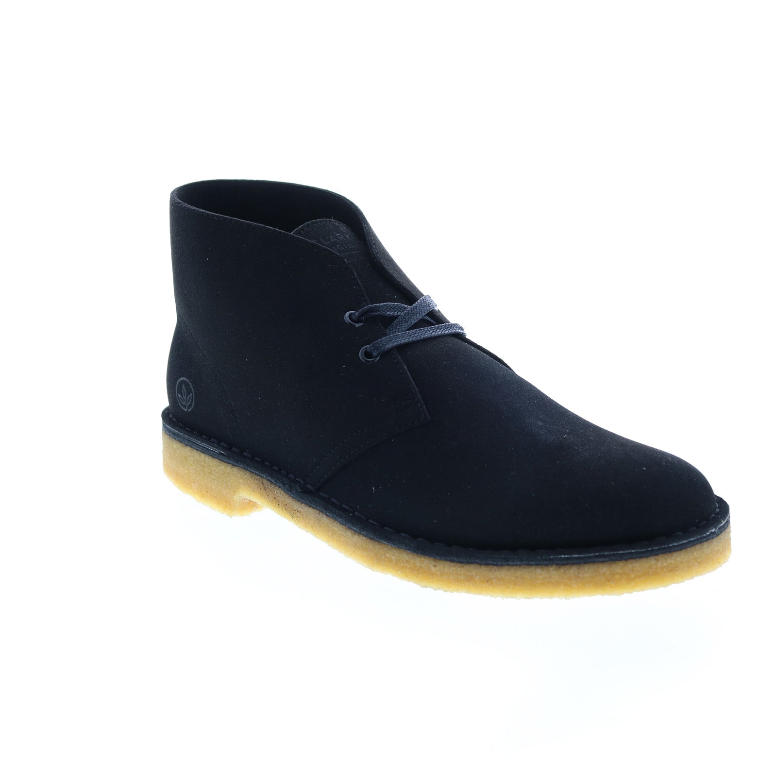 Mens Clarks Desert Boot in Black Suede. 261 62582 Clarks Desert Boot - Black Suede - BUNKER main image 2